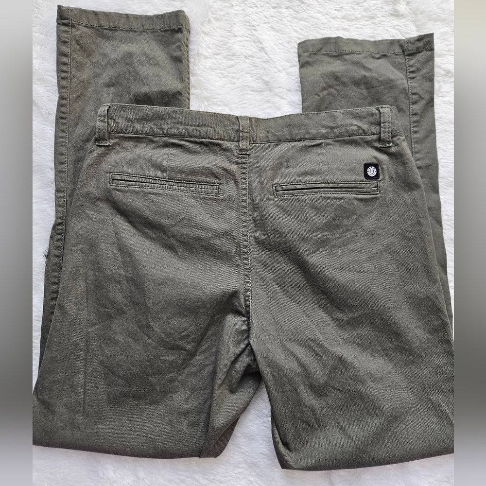 Element Dark Olive Trousers - Picture 2 of 7